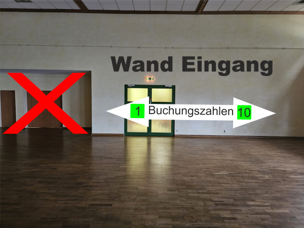 Buchung große Halle – Bild 2