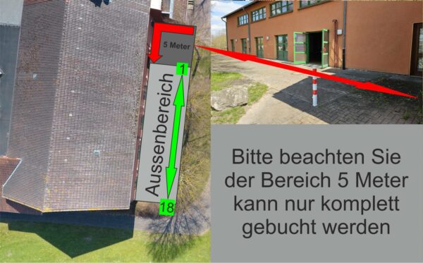 Buchung Aussenbereich